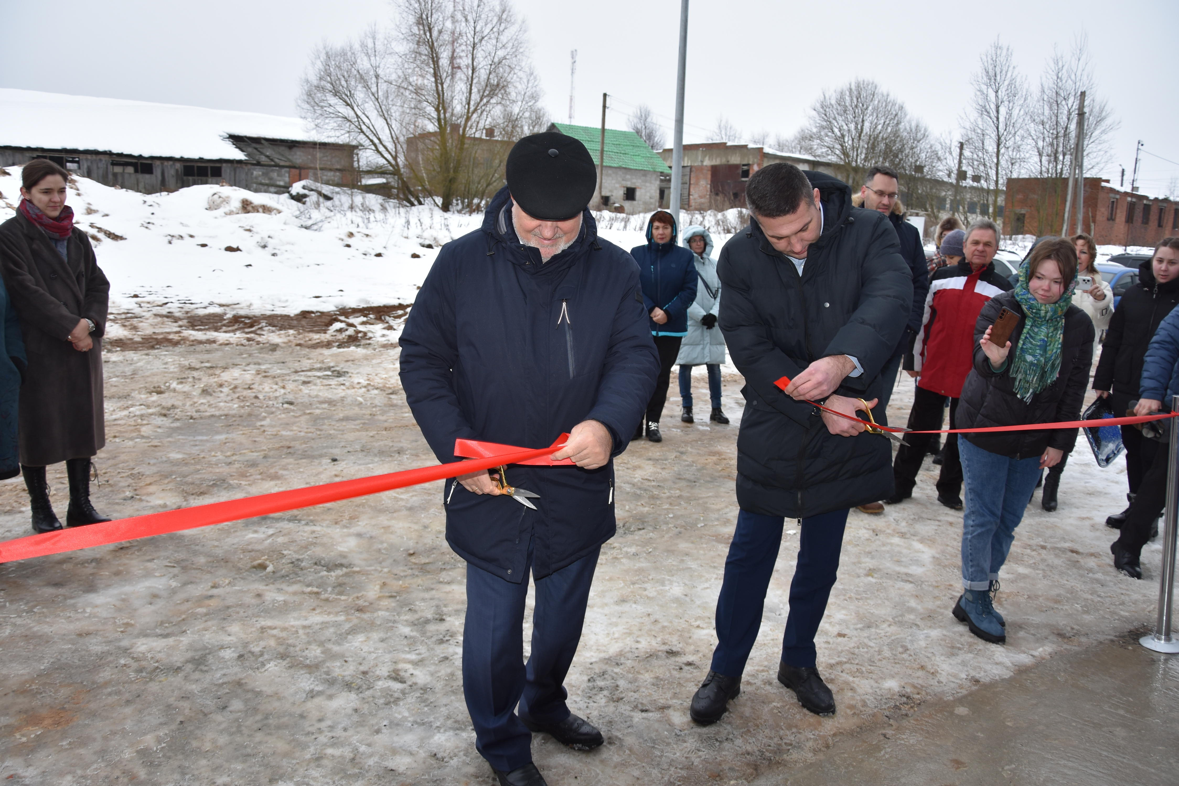 Новости » В Детчино открыли новые очистные сооружения. ГП  