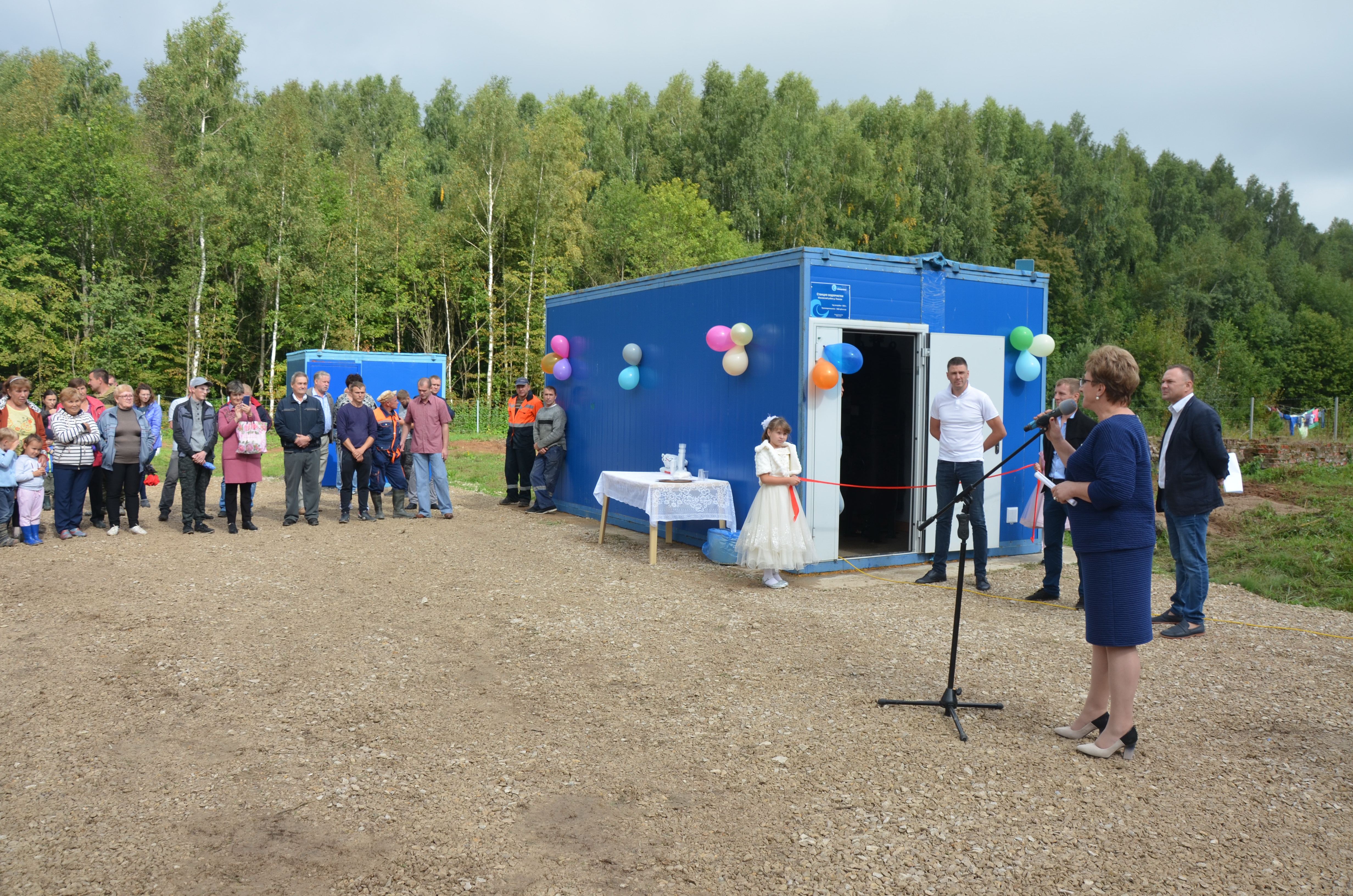 Новости » В деревне Плоское построена новая система водоснабжения. ГП 